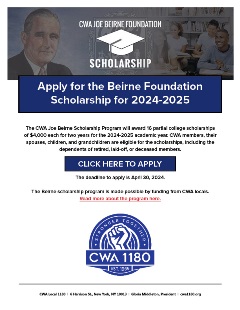 Joe Beirne Scholarship 2024-2025